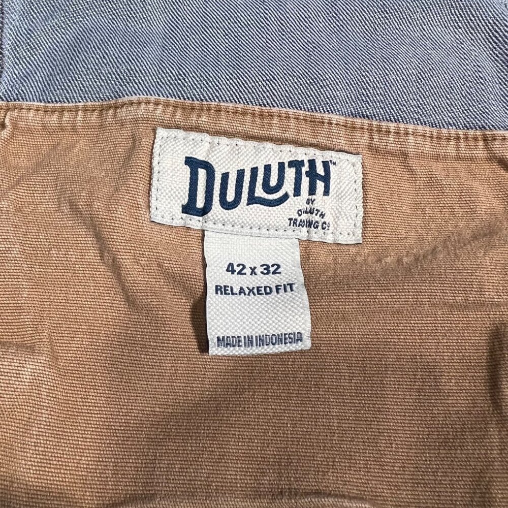 Duluth Ballroom Double Flex Relaxed Fit Jeans 42x32 Light Wash Made In Indonesia - Picture 6 of 6